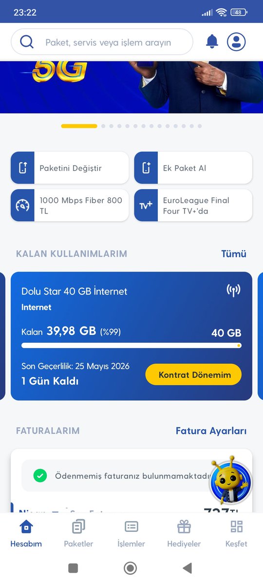 berdem2185's tweet photo. Bu gün taahhütümün son günüydü yeni taahhüt yaptım bir gün için bir ayım boşuna gidiyor bu nasıl bir mantık @Turkcell  boşuna giden 29 günüm neden boşuna gidiyor https://t.co/kOiS4oB0GB