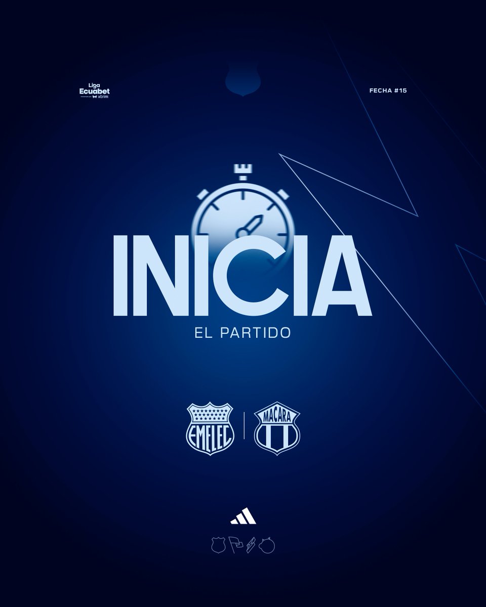 CSEmelec's tweet photo. 🚀 ⚽ ¡Arranca el partido!
¡𝑽𝑨𝑴𝑶𝑺 𝑩𝑶𝑴𝑩𝑰𝑳𝑳𝑶! 💙

#CSExCDM
#VolviendoASerEmelec #LigaEcuabet https://t.co/fFxY9Z97Ix