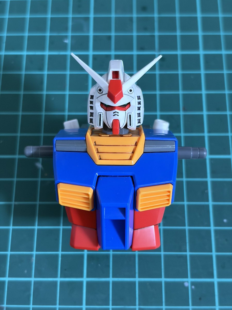 RX-78 [頭部、及び左腕] MG RX-78-2 ガンダム Ver.Ka 進捗① 頭部まで～🙂 MGでも昔のキット