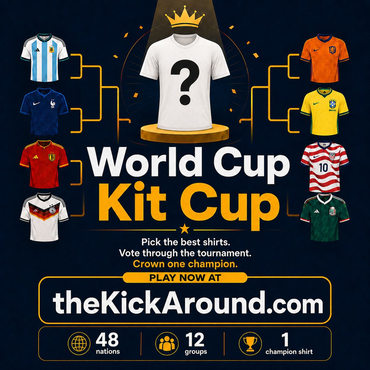 The KickAround tweet media