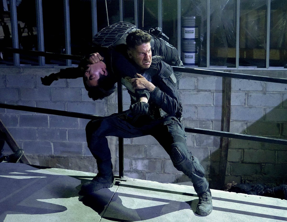 _DaredevilShots's tweet photo. A previously unreleased still of The Punisher from ‘DAREDEVIL: BORN AGAIN’ Season 1. https://t.co/78TfRc0wF5
