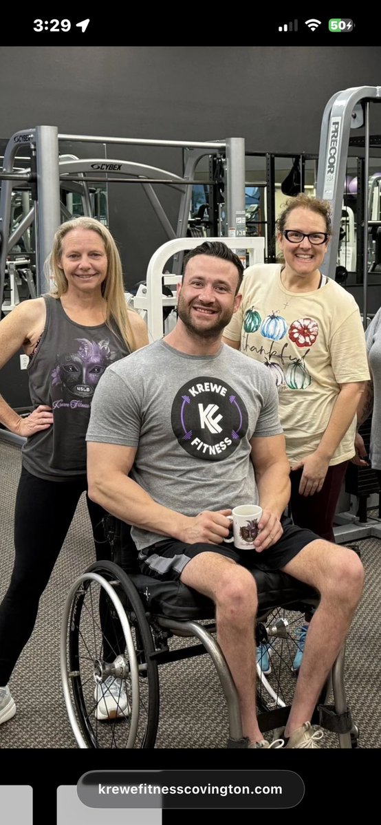 LaughterAndJoy's tweet photo. Meet Kyle! He and his fitness club on Main St in Covington, LA north of New Orleans.. Soul of the Launch Sponsor of the Show and featured guest on the LAUNCH SHOW June 13! See you there! https://t.co/ejgFVNQlAI https://t.co/YXwbJhoe3f