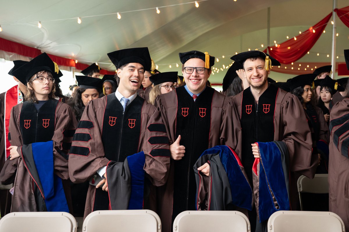 Brown celebrated 182 graduates earning Ph.D.s at the Doctoral