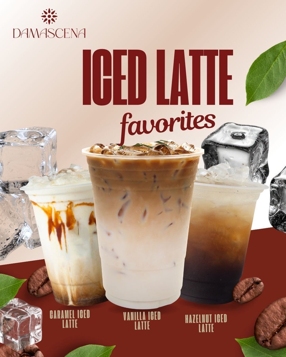 Damascena_UK's tweet photo. Iced latte season is officially here ☀️

Hazelnut, vanilla or caramel… which one’s your go-to? 🤎🥤 https://t.co/qr0t4Kfqcp