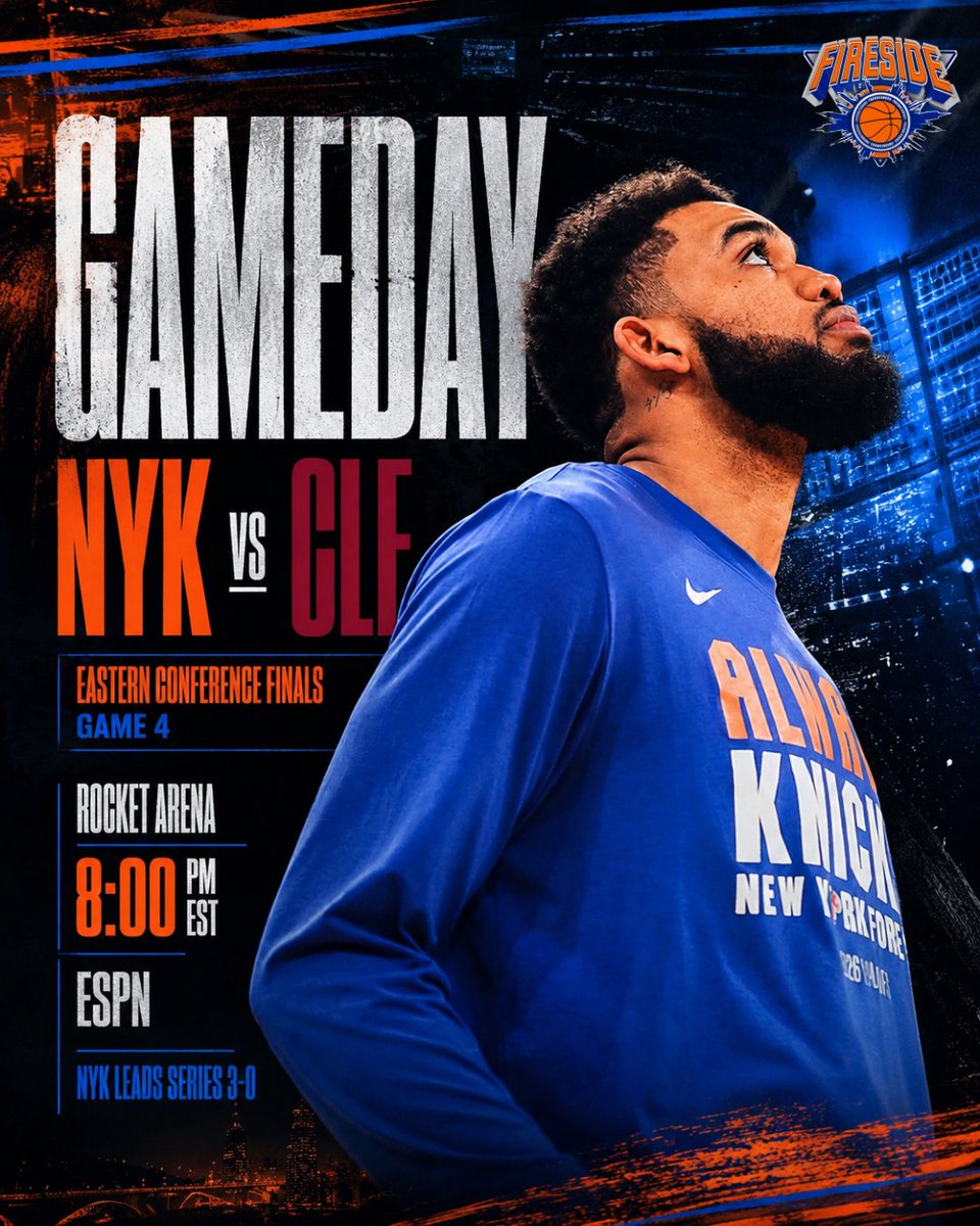 Fireside Knicks tweet media