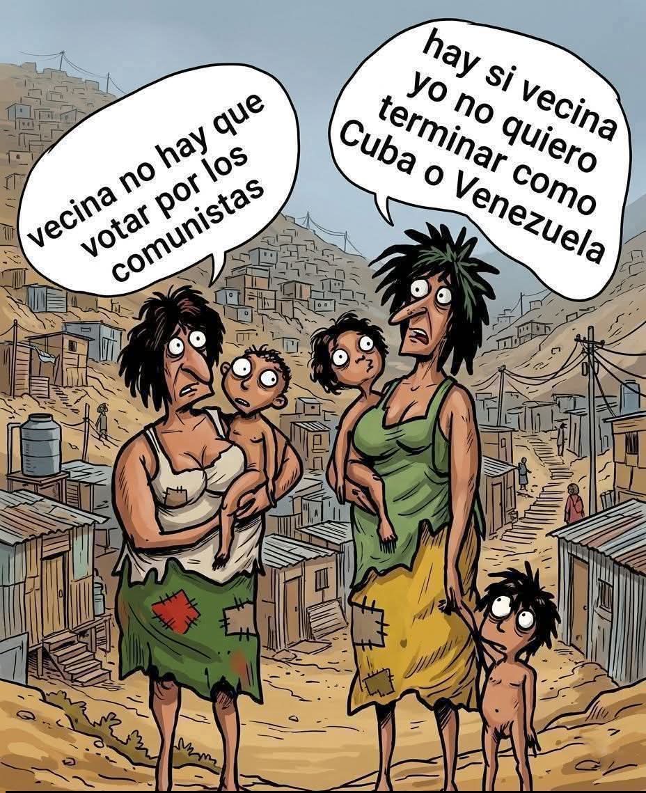 chilcanodepsico's tweet photo. @ChacoteroPeru Los votantes Fujimoristas hablando de Comunismo 🤣🤣🤣🤣🤣 https://t.co/Lm0t31hKYs