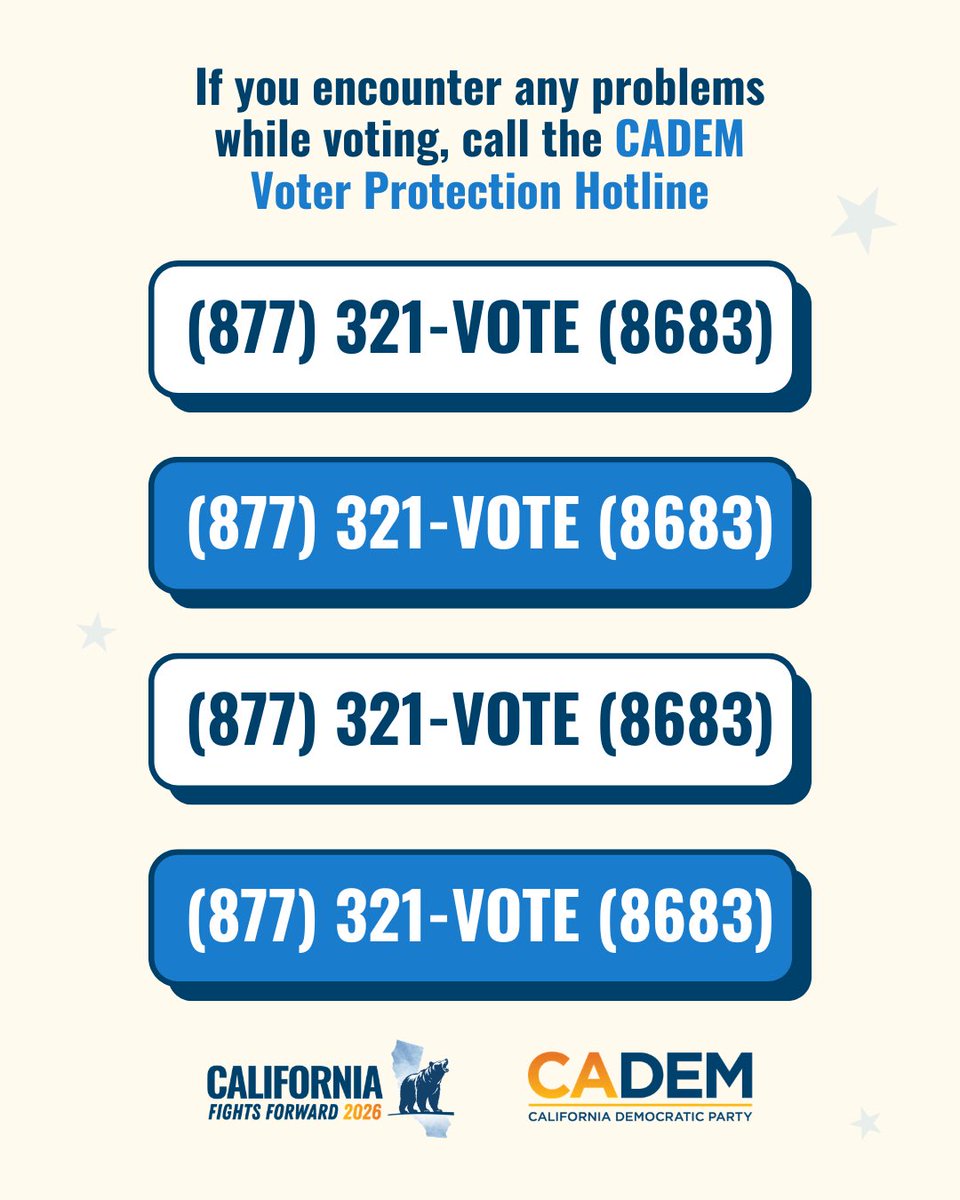 California Democratic Party tweet media