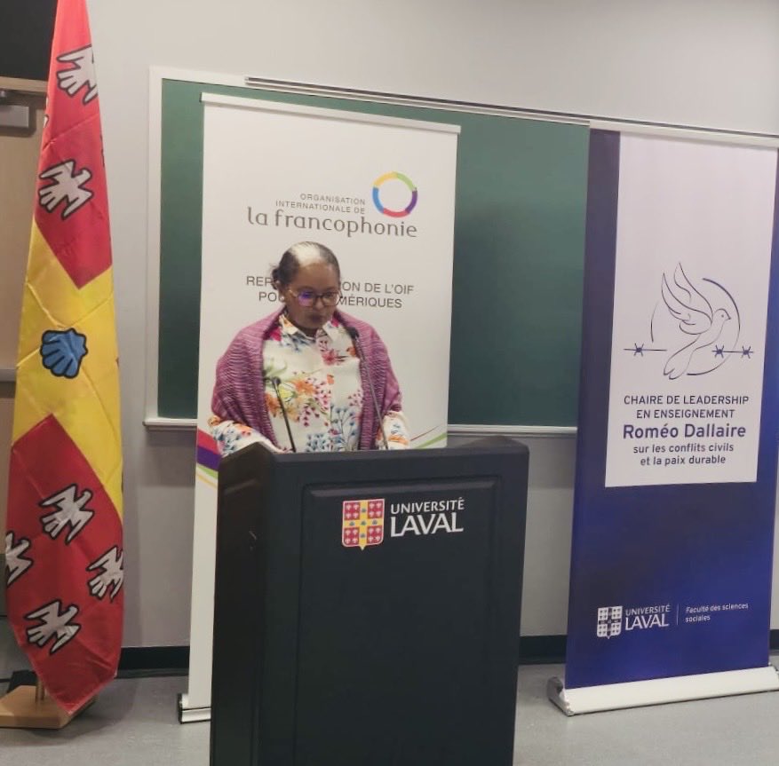 REPAM_OIF's tweet photo. 📍📚 | Lancement à Université Laval de l’École d’été sur les conflits, avec l’appui de la @OIFrancophonie. Une semaine d’échanges et de simulations pour renforcer les capacités et nourrir la réflexion sur les conflits dans l’espace francophone. #REPAM #Francophonie https://t.co/xT6vLXU69S