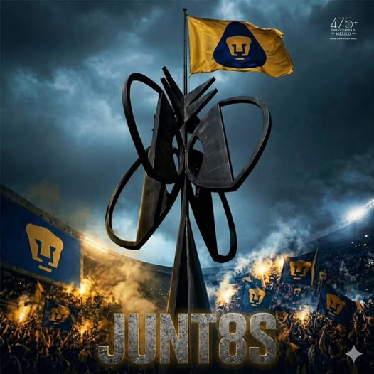 CulturaUNAM's tweet photo. ⚽️ 🏆¡Hoy nos pintamos de azul y oro! ¡Que se escuche el #Goya en todos lados! 💙💛

#Junt8sPorLaHistoria

@PumasMX 
@PumasMXFemenil 
@UNAM_MX https://t.co/CW4iK3Idct