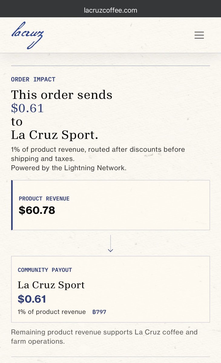 lacruzboss's tweet photo. Split payments activated
Bitcoin only
@lacruzcafe 

https://t.co/h0pb7V1w4V https://t.co/brMubIxHQs