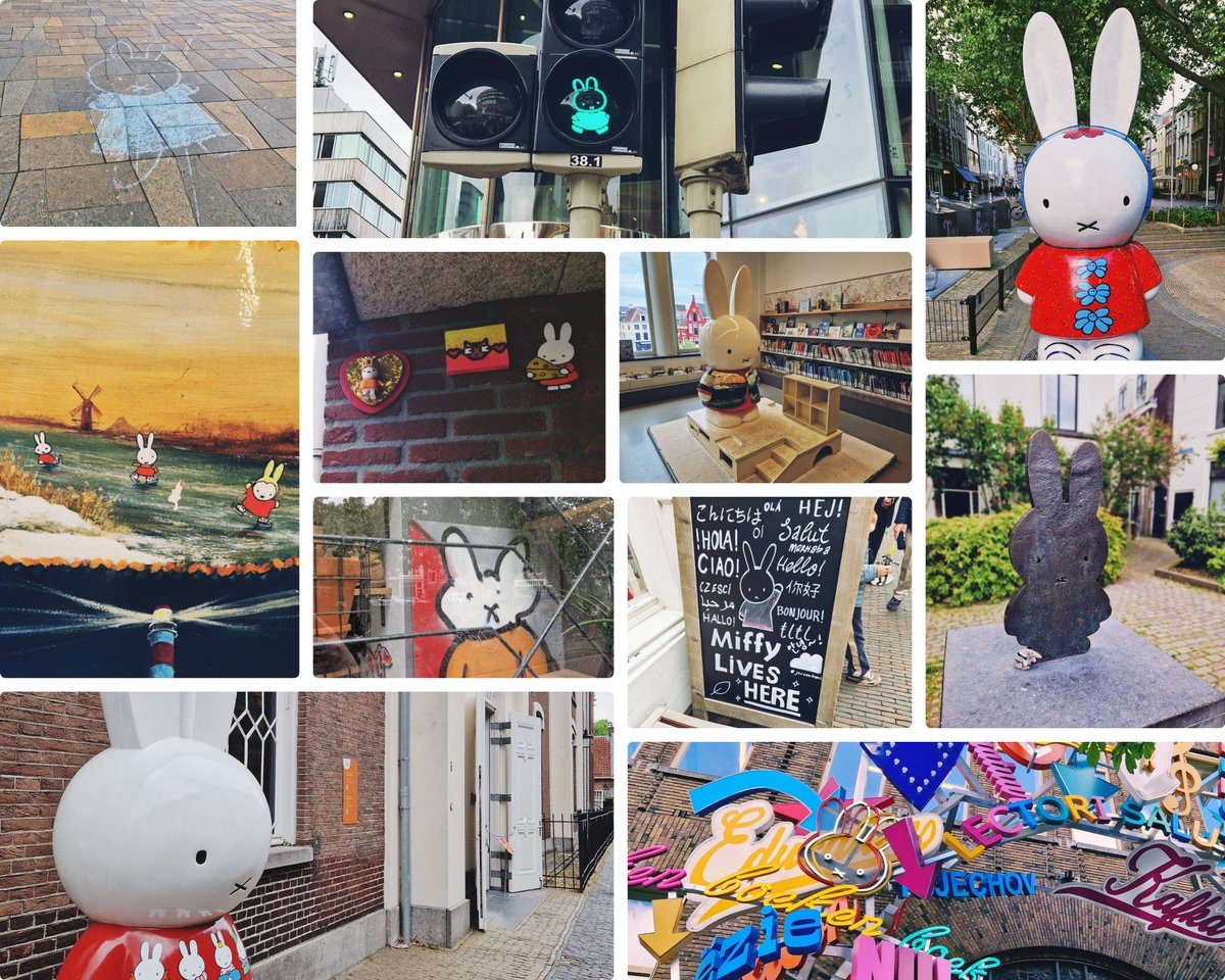 OneHitKayOh's tweet photo. Went wabbit hunting in Utrecht. Very kind of Miffy to be such a good host ❤️ https://t.co/CjiL2dXMkW