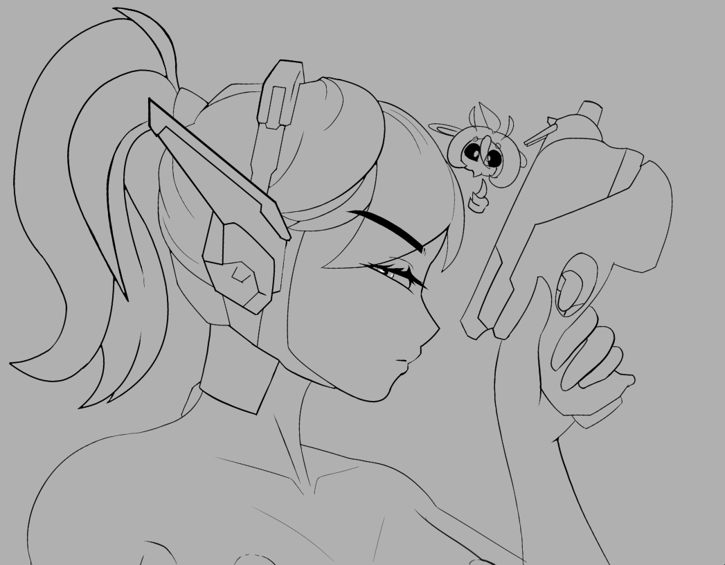 MoffBoi's tweet photo. Something came up before, a little late, but tomorrow will be a full post for gamer girl. https://t.co/mh15MiaONu
