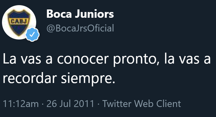 Boca Juniors - La12Tuittera tweet media