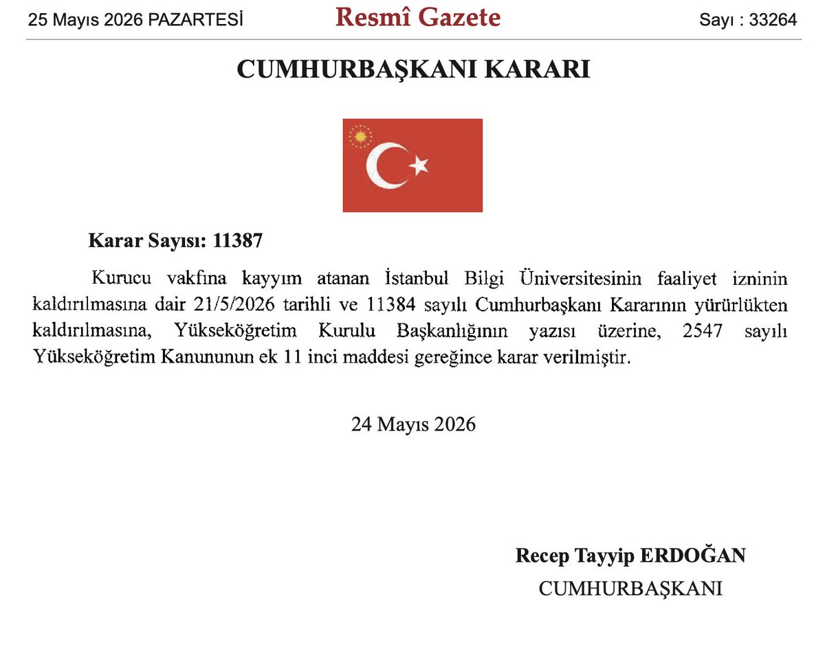 Resmi Gazete Haberleri tweet media