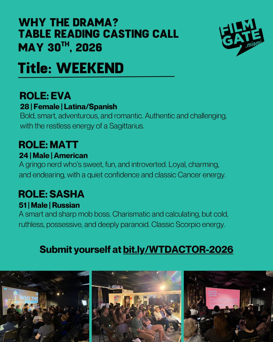 FilmGate Miami tweet media