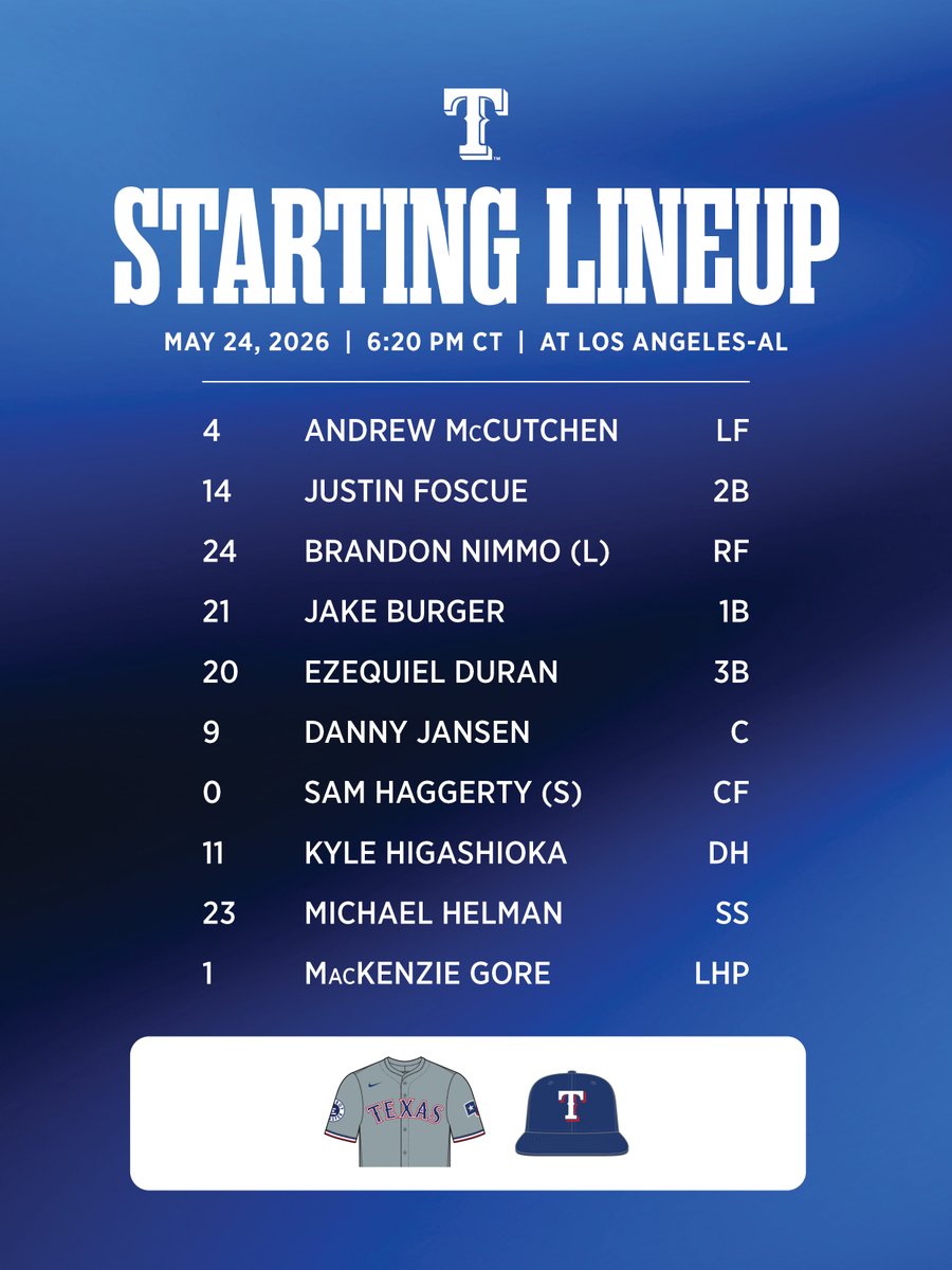 Texas Rangers PR tweet media