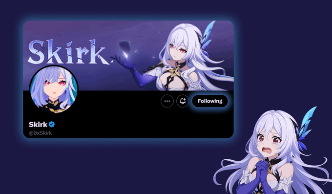 Skirk tweet media