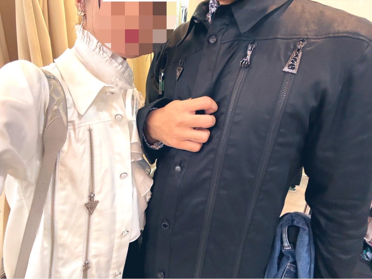 ④ 調律シャツ（XSサイズ） 〈+調律パンツ〉 今季のhazamaは、過去作の