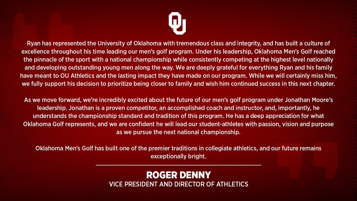 Oklahoma Golf tweet media