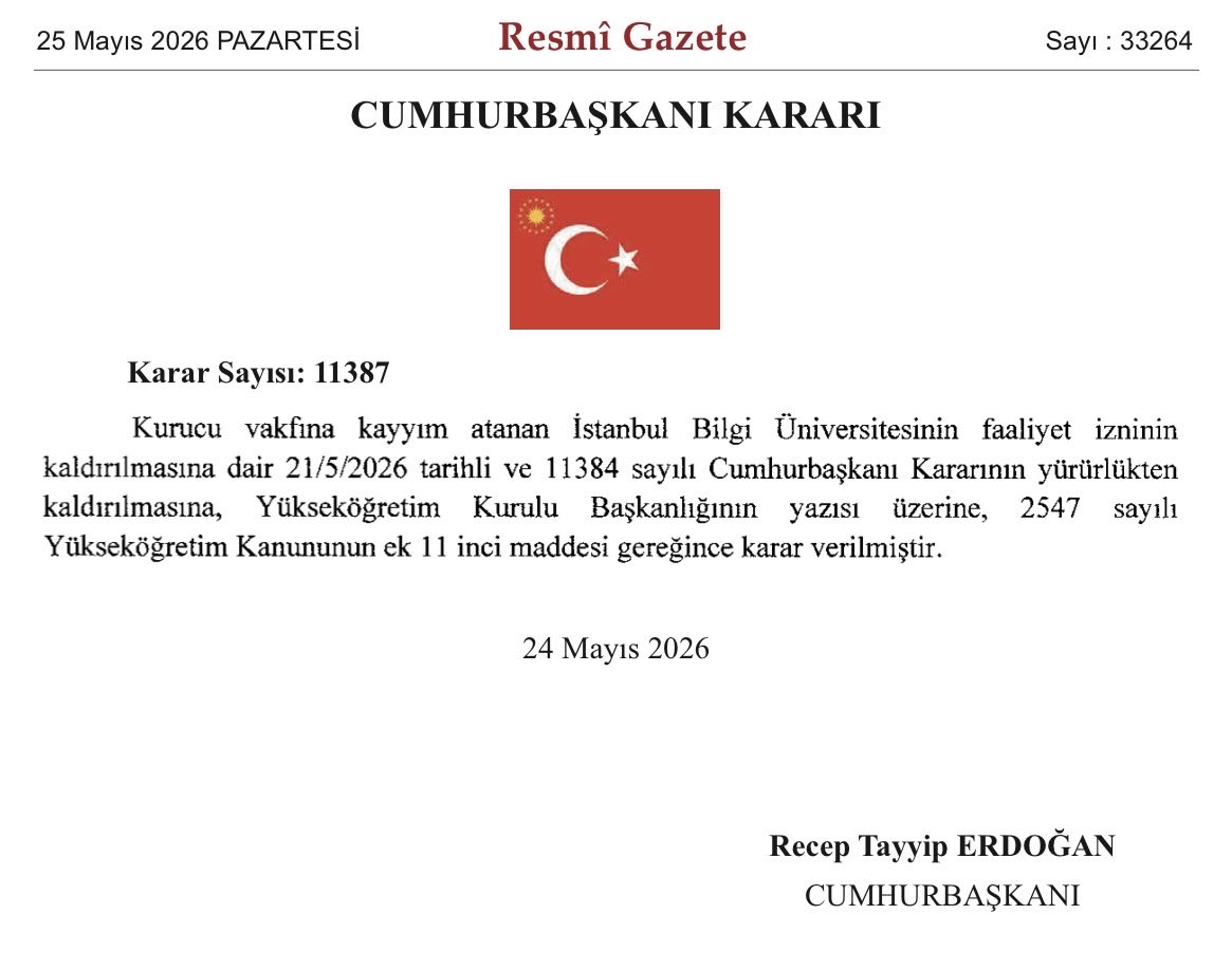 aslnoguzhannn's tweet photo. Bilgi Üniversitesi’ni kapatan Erdoğan, Bilgi Üniversitesi’ni açtı. Fıkra bu kadar. https://t.co/Rek7zN5urt