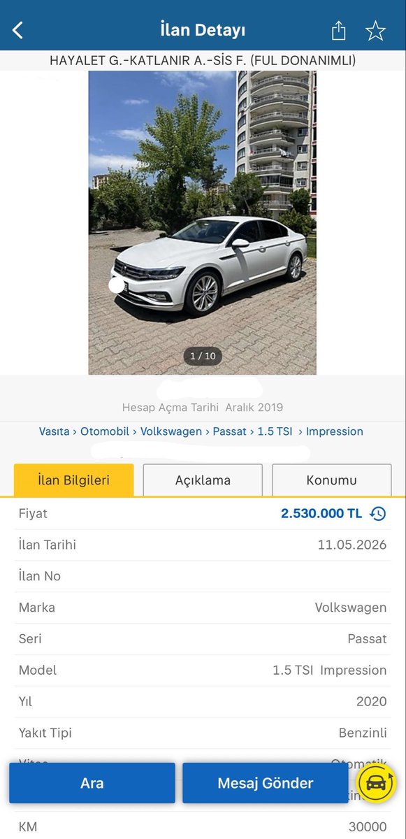Otoskor.net || Araç Yorum Platformu 🚗 tweet media