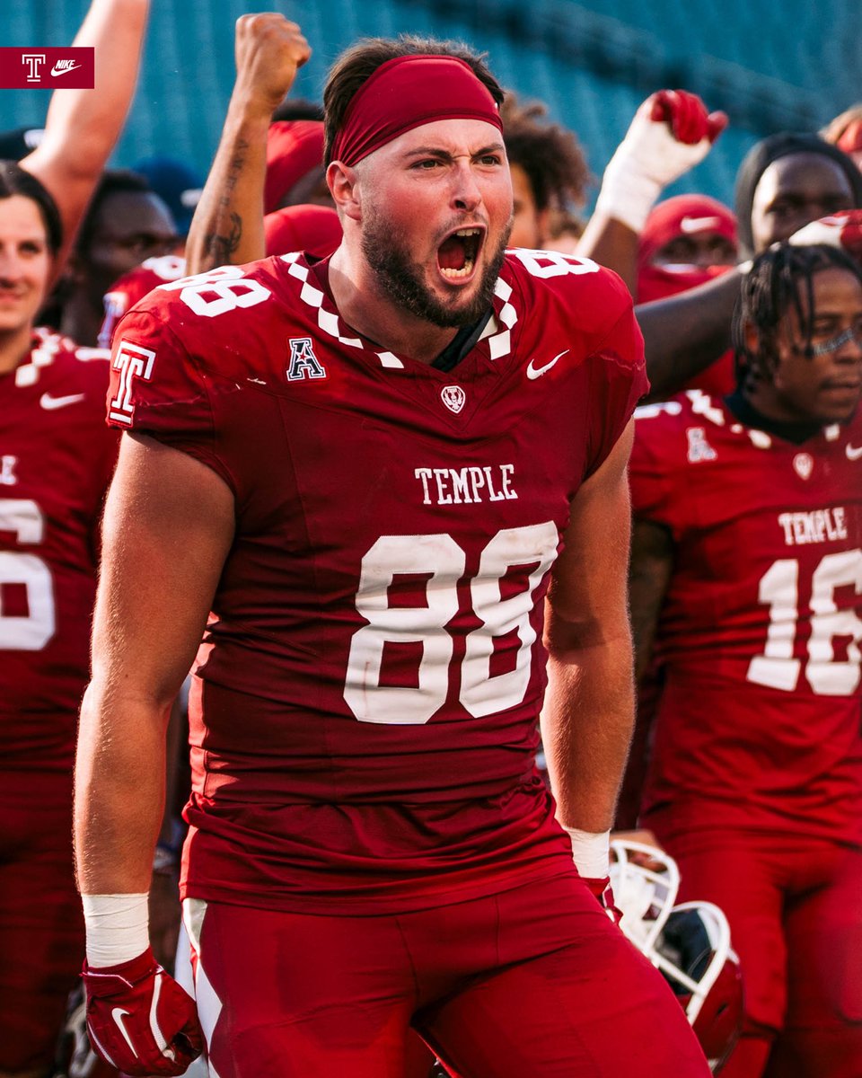 Temple Football tweet media