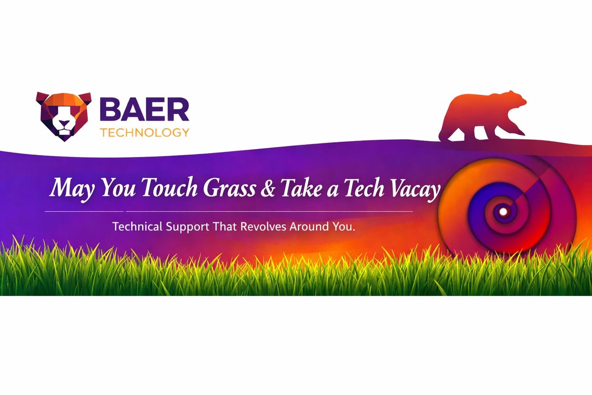 baertechnology's tweet photo. Week 4: Digital Detoxing-As we approach Memorial Day, we honor the service members who sacrificed everything for our freedoms — including the freedom to pause &amp; reflect. One way to honor that is by stepping back from our devices. How do you disconnect? #Baertechnology https://t.co/bJyirfqR5w
