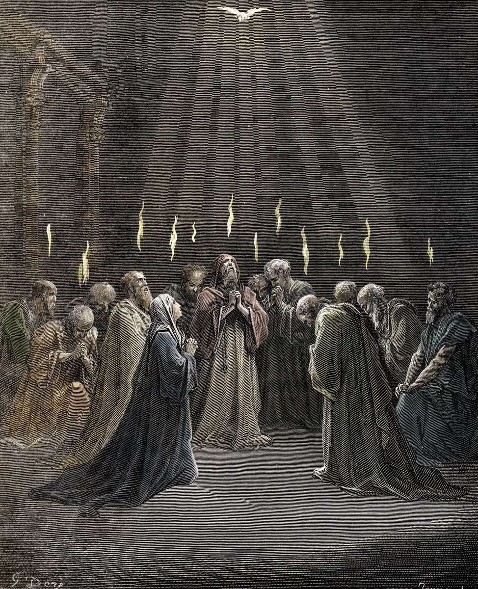 KnowsPascal's tweet photo. Come, Thou Holy Ghost, come, 
And from Thy celestial home 
Shed a ray of light divine. https://t.co/5uZ5qph3Sv