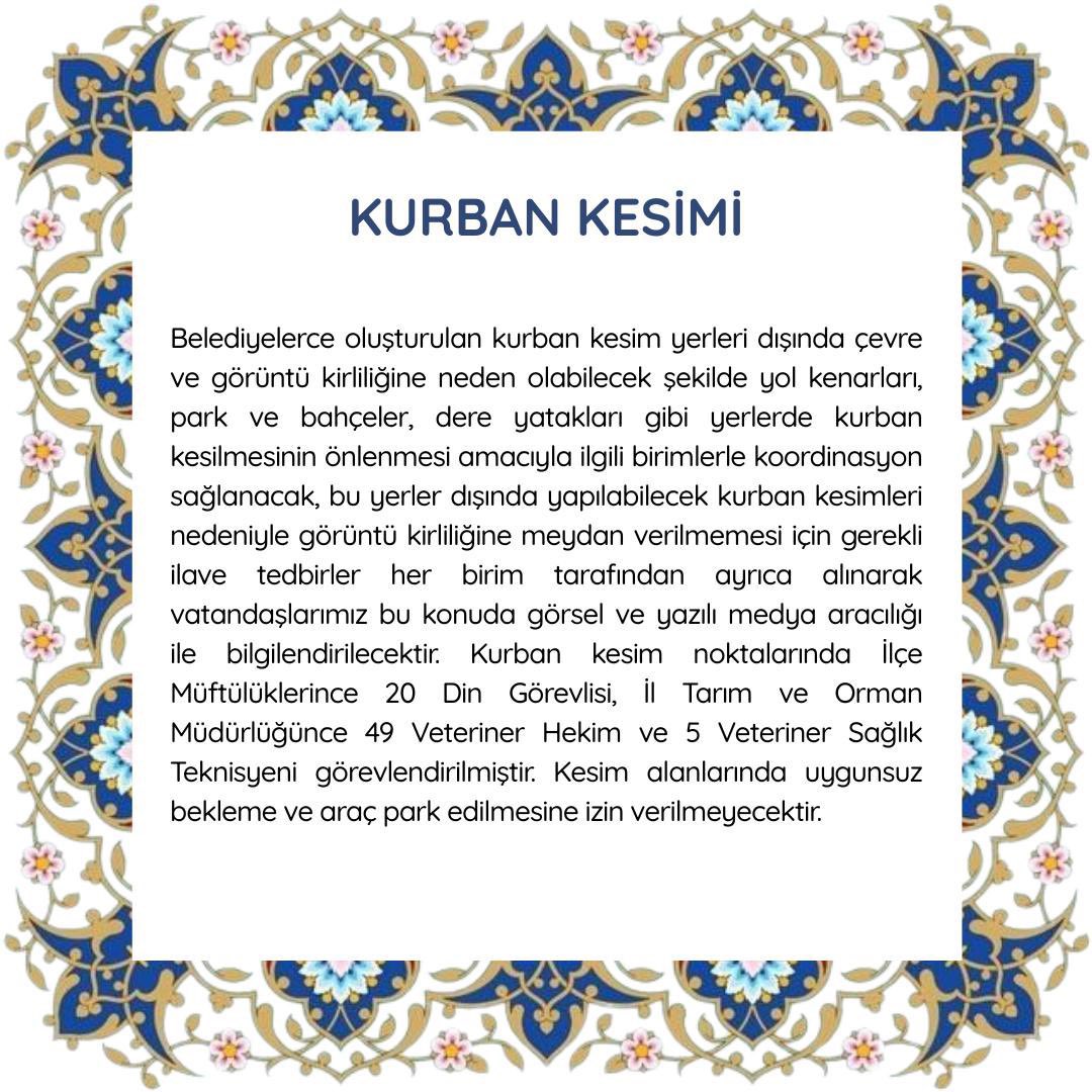 ALPU_ESK's tweet photo. Kurban Bayramı Tedbirleri https://t.co/VrvRvwqtat