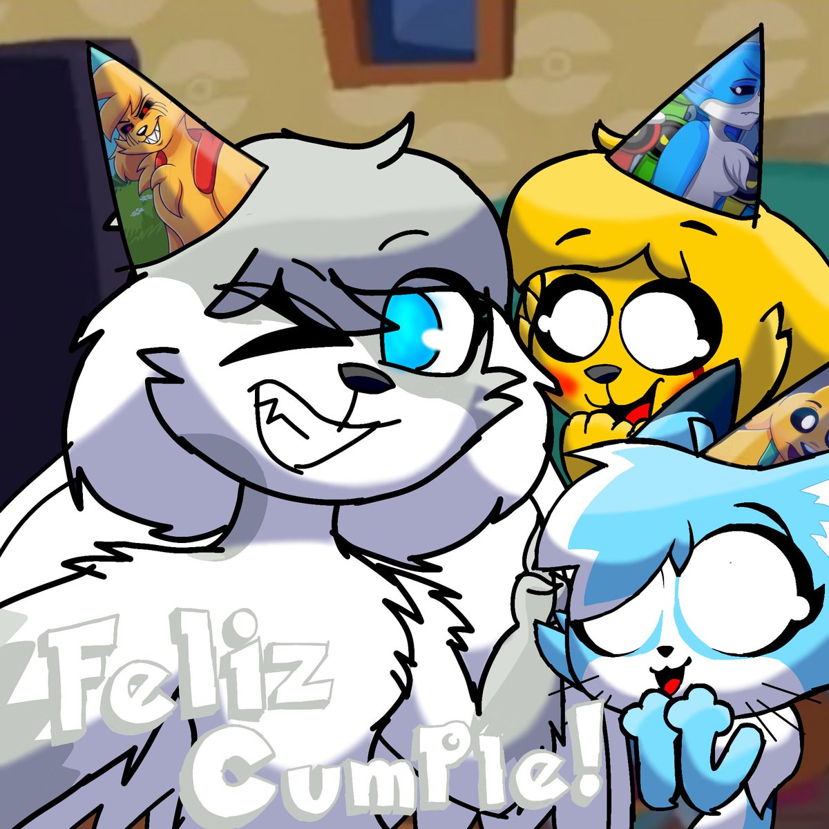 MikechuYt75254's tweet photo. FELIZ CUMPLEAÑOS MI ÍDOLO!!! 🥳🥳🥳
LE DESEO UN FELIZ CUMPLEAÑOS A @EvelynM05qu3da, QUE LA PASES MUY BIEN Y QUE DIOS TE BENDIGA SIEMPRE 🤗⚡❤️💛
@MikecrackYT #LPDM #mikecrack #mikechu #akelachu https://t.co/6aj79yeFFH