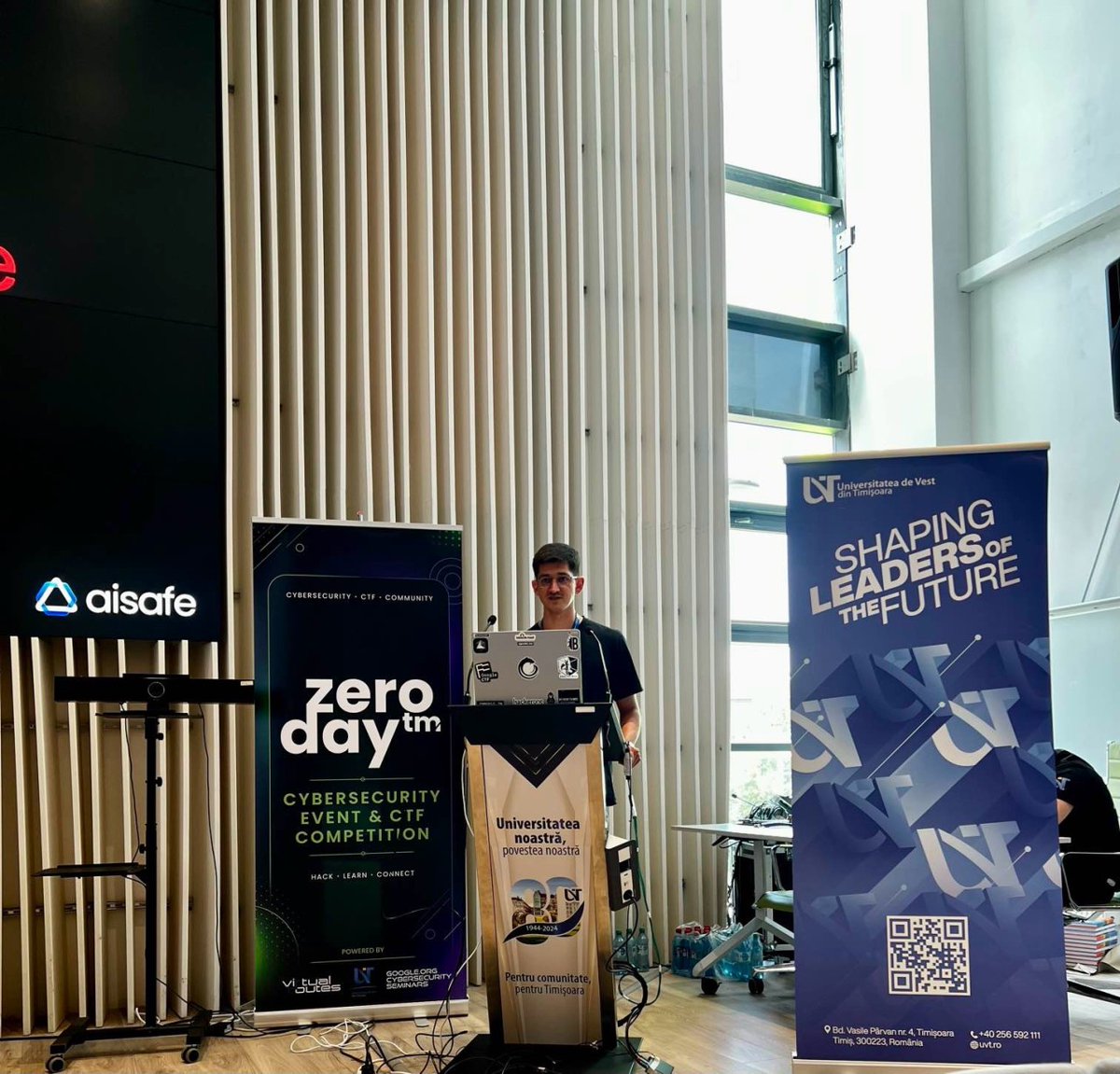 FetchDEX's tweet photo. Had a blast at the recent events in Maribor and Timisoara. You can catch me next in Athens and Helsinki. Hmu if you wanna grab a drink and talk about cyber agents. https://t.co/06vuV2CyLY