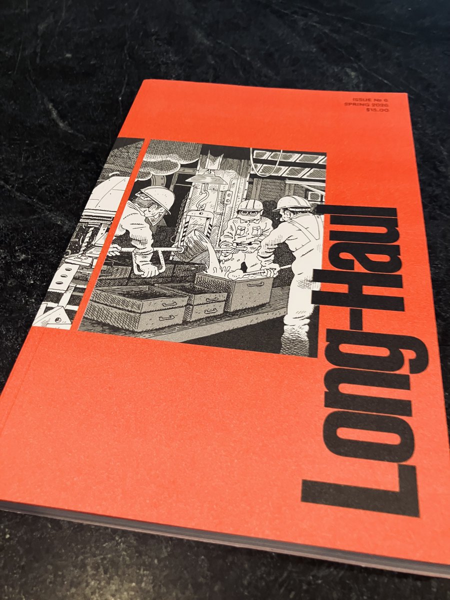 AmericanWork47's tweet photo. New book days are the best days, especially when its the new issue of @longhaul_mag. Excited to read an early piece by Noel Ignatiev and the editoral addressing it, among other fine articles. https://t.co/Rt0UJPbWji