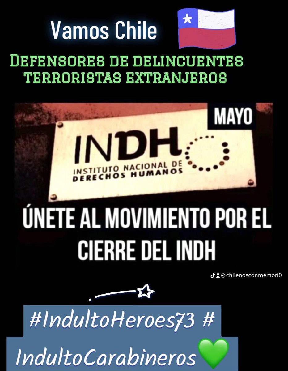 marg9173's tweet photo. @Jou_Kaiser @RajaCarasde #FueraINDH. https://t.co/0kOJFbwfvZ