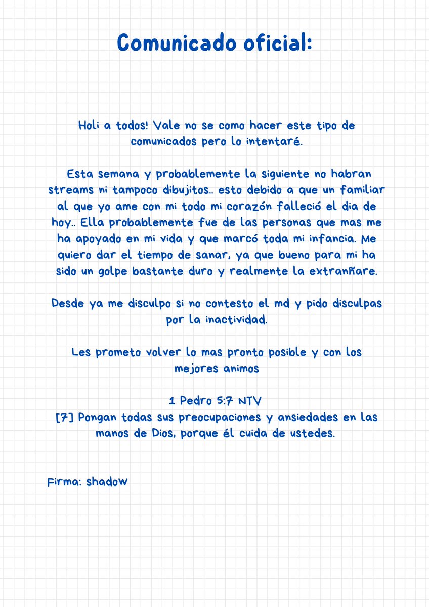 Shadow66501's tweet photo. Los tkm! Nus vemos prontito! https://t.co/N27mPgBB8x