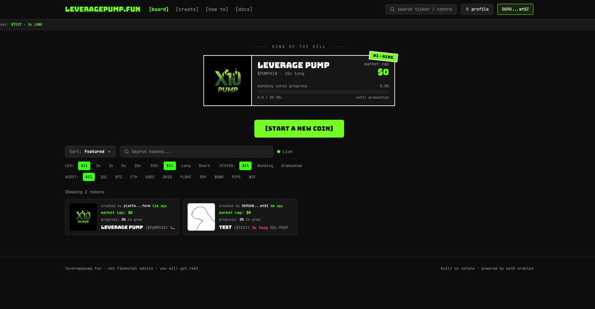 Leverage Pump tweet media