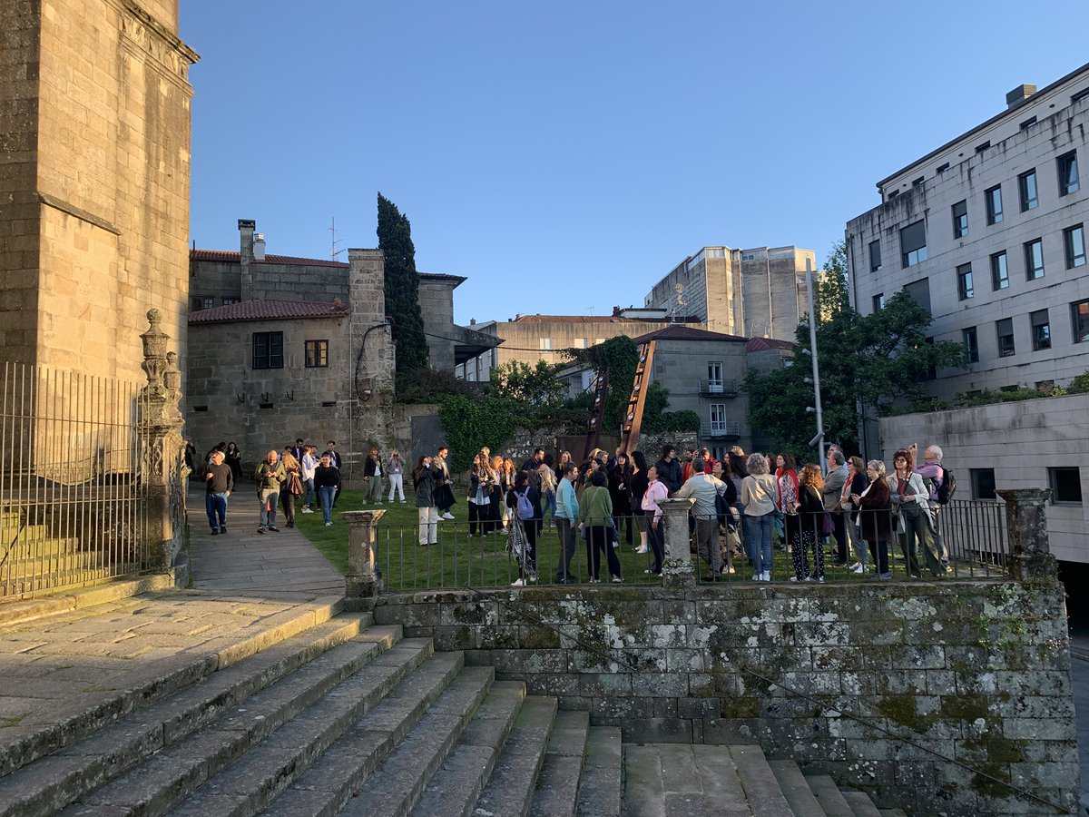 ae_ic_com's tweet photo. En el X Congreso Internacional de AE-IC en Pontevedra también hubo tiempo para conocer los rincones de la ciudad https://t.co/BZxwPNIOIz