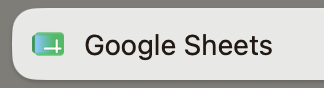 Kiryous's tweet photo. am i missing something or google sheets changed its logo to some slop which looks like bad css? https://t.co/dF9Sp0cree