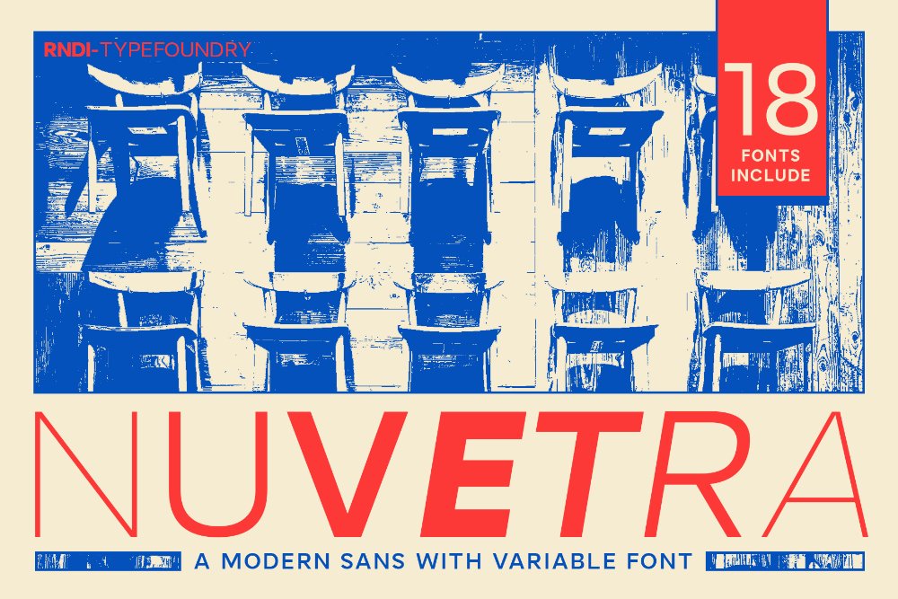 supply_family's tweet photo. Introducing Nuvetra, now available on https://t.co/RqyMqjPCWR

A modern geometric sans serif by RNDI Type Foundry. https://t.co/Nkpls80PNd