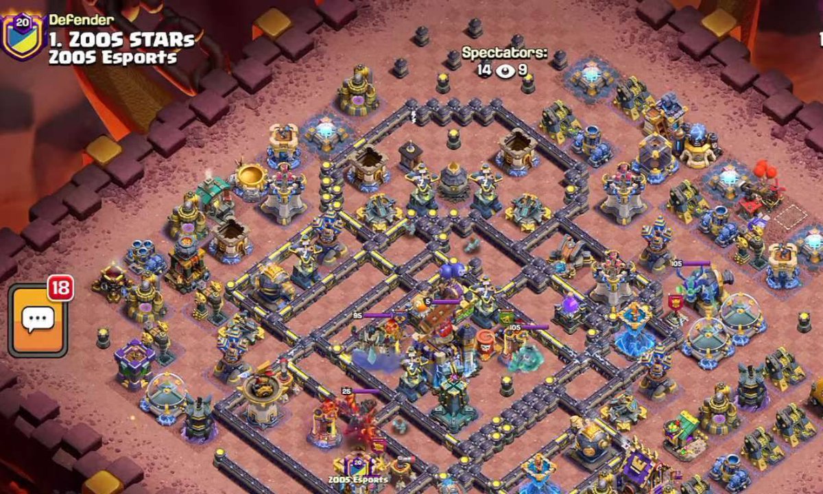 The CoC Base Library tweet media