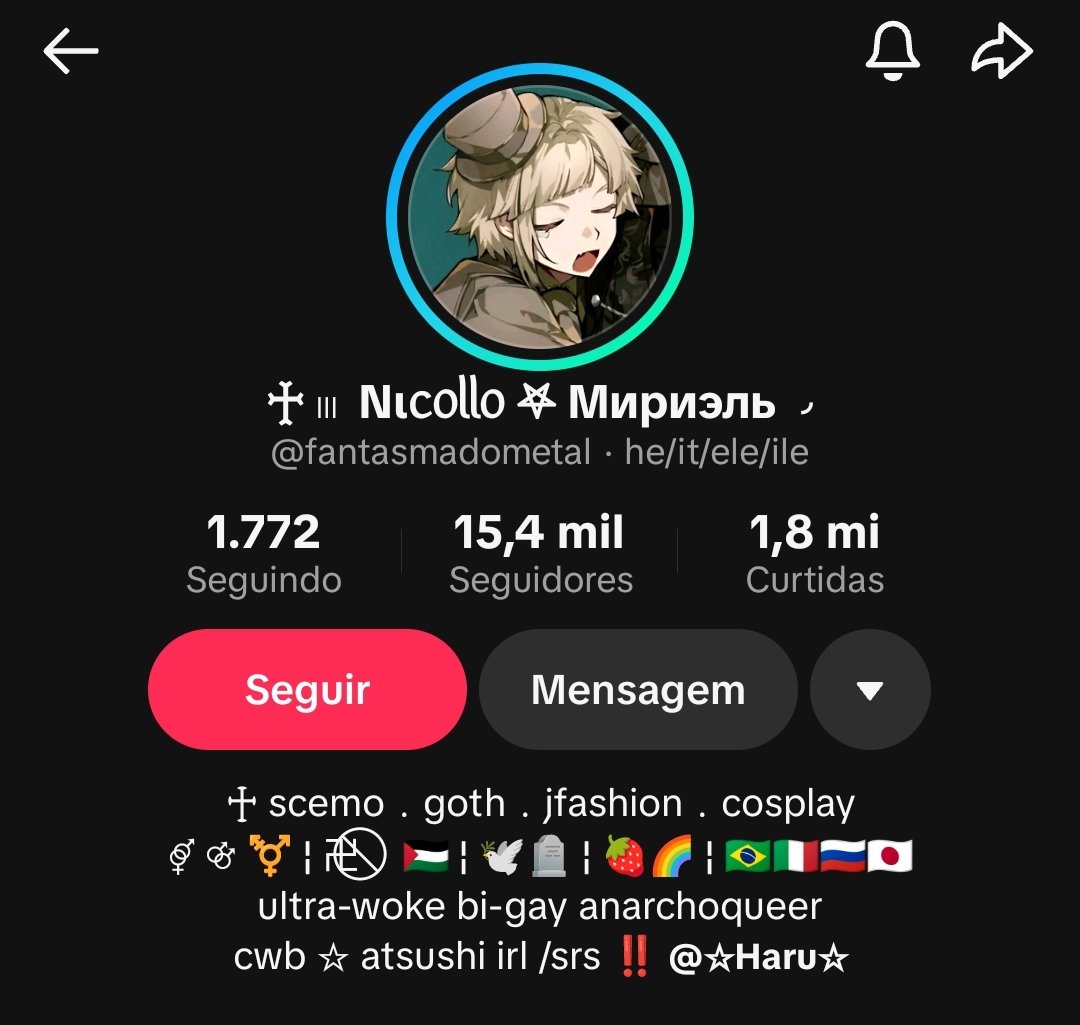 Quem é nicollo? É um garoto que foi famoso desde 2023 se não me engano ...