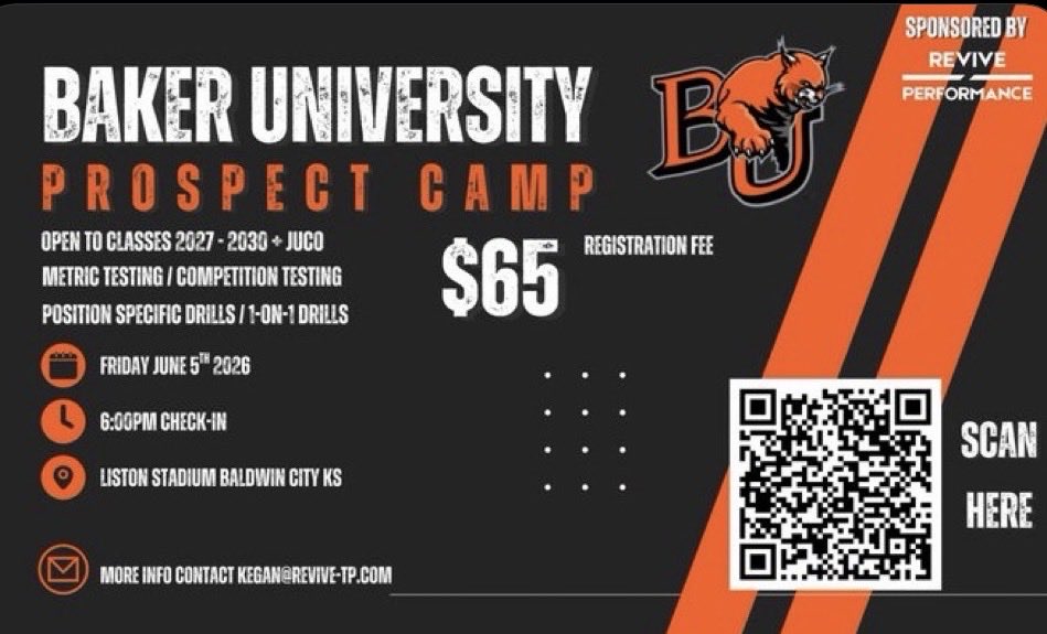 WeilandBrown's tweet photo. Thank you for the camp invite!
@LakenWebb04 @BakerU_Football 

@JonesgGreg @Coach_Kim1 https://t.co/HGTlntOUlQ