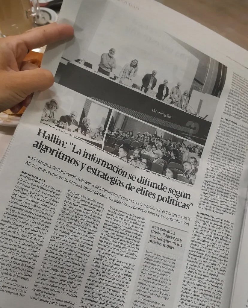 ae_ic_com's tweet photo. Algunas publicaciones en @Diario_Pontev sobre el X Congreso Internacional de la AE-IC en Pontevedra https://t.co/nHFKTO3lqB