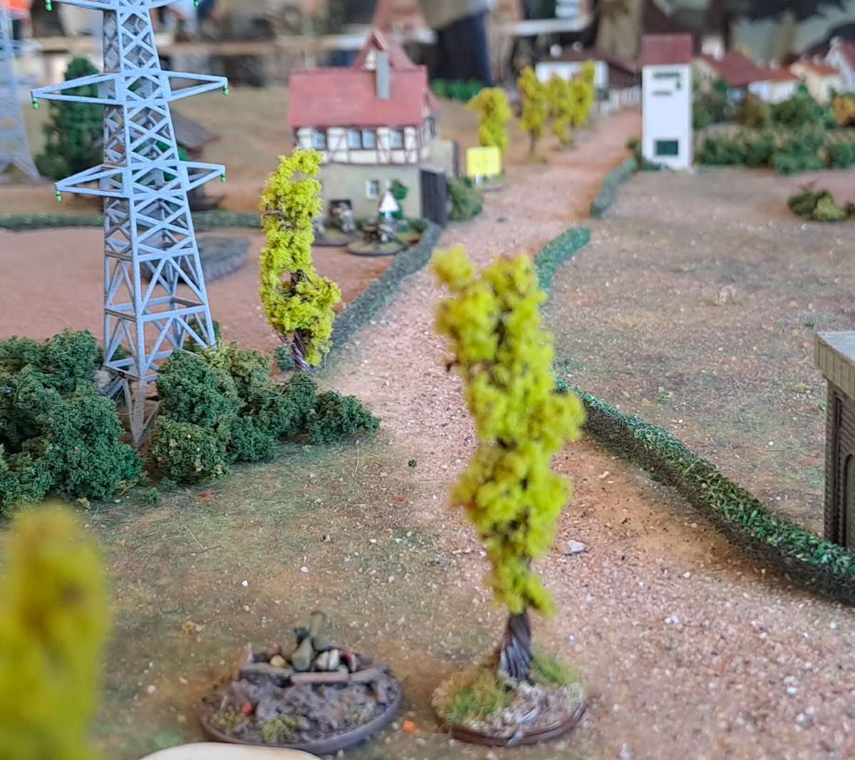 CigarBoxBattle's tweet photo. 1980’s Cold War game in 12mm! Fantastic pics by Piers Brand! #teamyankee #cigarboxbattlemats https://t.co/g7NvPAo2OB