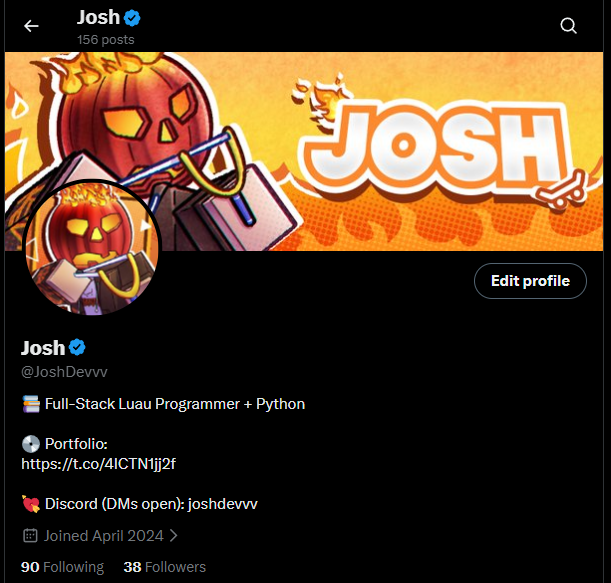 Josh tweet media