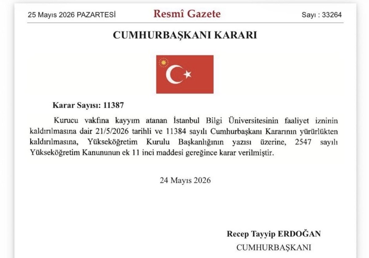 ReyyanBilge's tweet photo. Hayırlı olsun! Demek doğru kararlar da alınabiliyor, politik güç ortaya serilmek istense de mağdurların sesine kulak verilebiliyor, üniversite kapatmak gibi gayri demokratik işlerle iştigal edilmeyip, arzu edilse, tek bir emirle, üniversite kapatılmayabiliyormuş. https://t.co/ZrLUxtvwuv