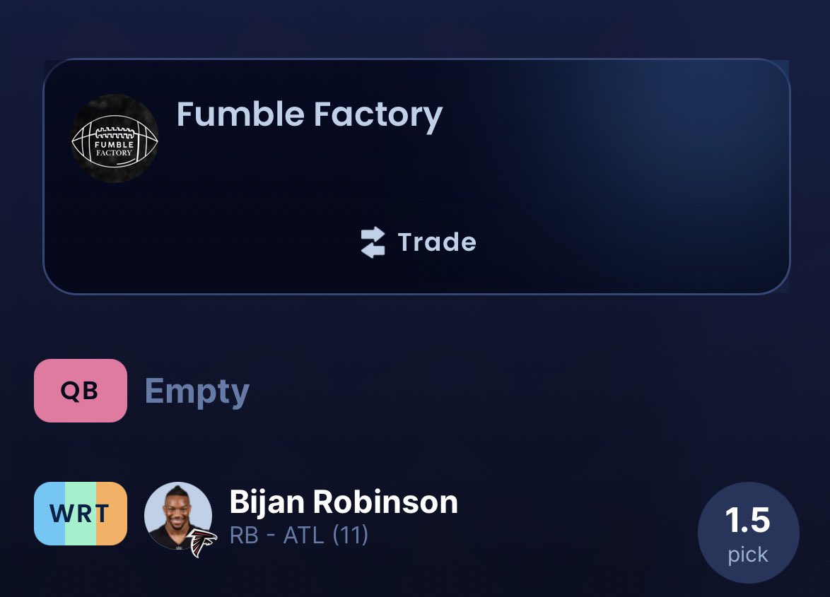 Fumble Factory tweet media