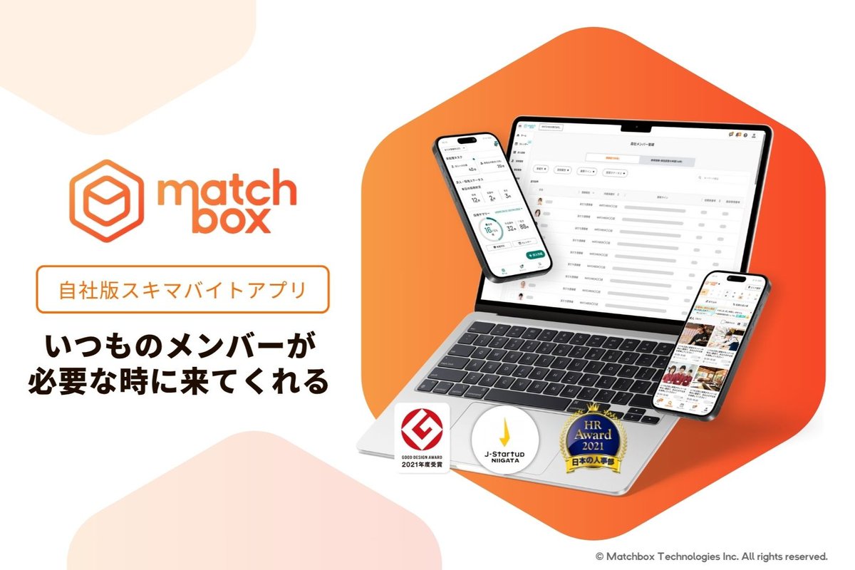 Kanto_Happyon's tweet photo. 株式会社Matchbox Technologiesは、組織が自前で労働力を確保する「セルフソーシング」を核としたスポットワーク運用システム「マッチボックス」を提供し、HRテック分野でビジネスを成長させている会社です。同社に知財戦略を伺いました。
https://t.co/iKtoFjAFAi
#スタートアップ #HRテック #特許 https://t.co/YDNcqZyBKI