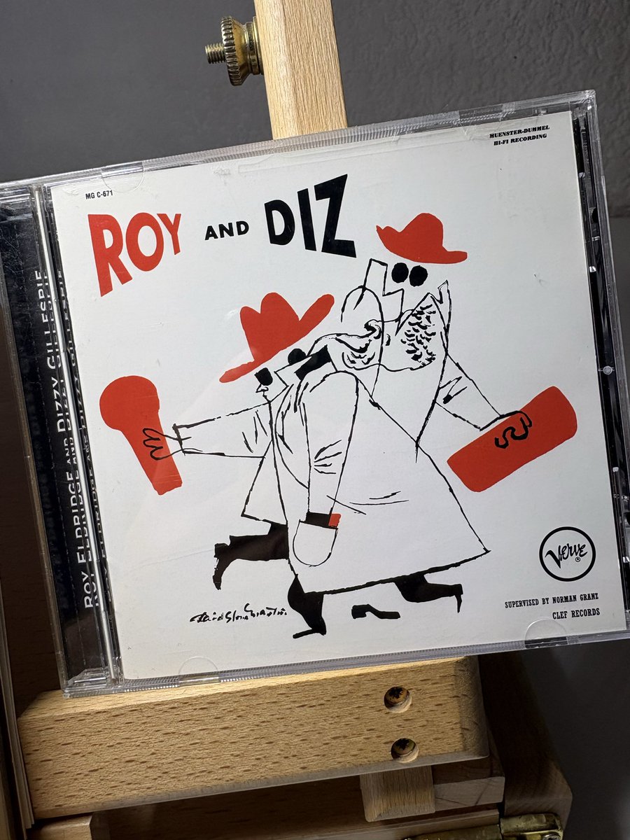 monerohernandez's tweet photo. ¡Discazo: Roy Eldridge y Dizzy Gillespie en enorme duelo de trompetas!: https://t.co/6TQqFjCmNB