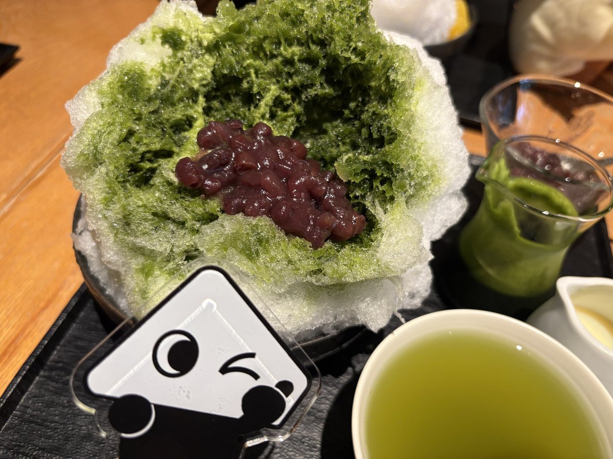 おはくずもち！ ∧_∧ ( ˘ω˘ ) | σ σ ｹﾞｯﾂ曜日 └-⊃～⊃ 亀戸は朝から
