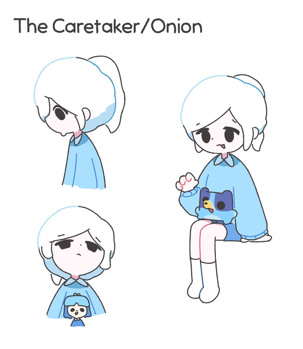 Onipensai's tweet photo. Loves taking care of blue dogs, Sonion 😭 https://t.co/79ji3CQiQX